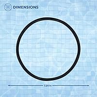 Vista 6 de Poolzilla SPX3100D - Tapa de repuesto para bomba de piscina Hayward Super II Series SP3000, modelos SP3007, SP3010, incluye junta tórica, tapa