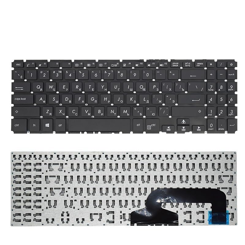 Clavier pour ASUS X507 avec touches silencieuses et frappe fluide pour portable