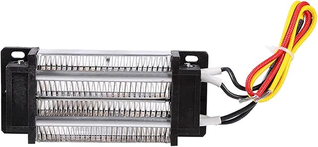 200W DC 12V PTC Heating Element Semiconductor Electric Insulated Ceramic Thermostatic High Power Air Heater (4.7 × 2.0 × 1.0inch)