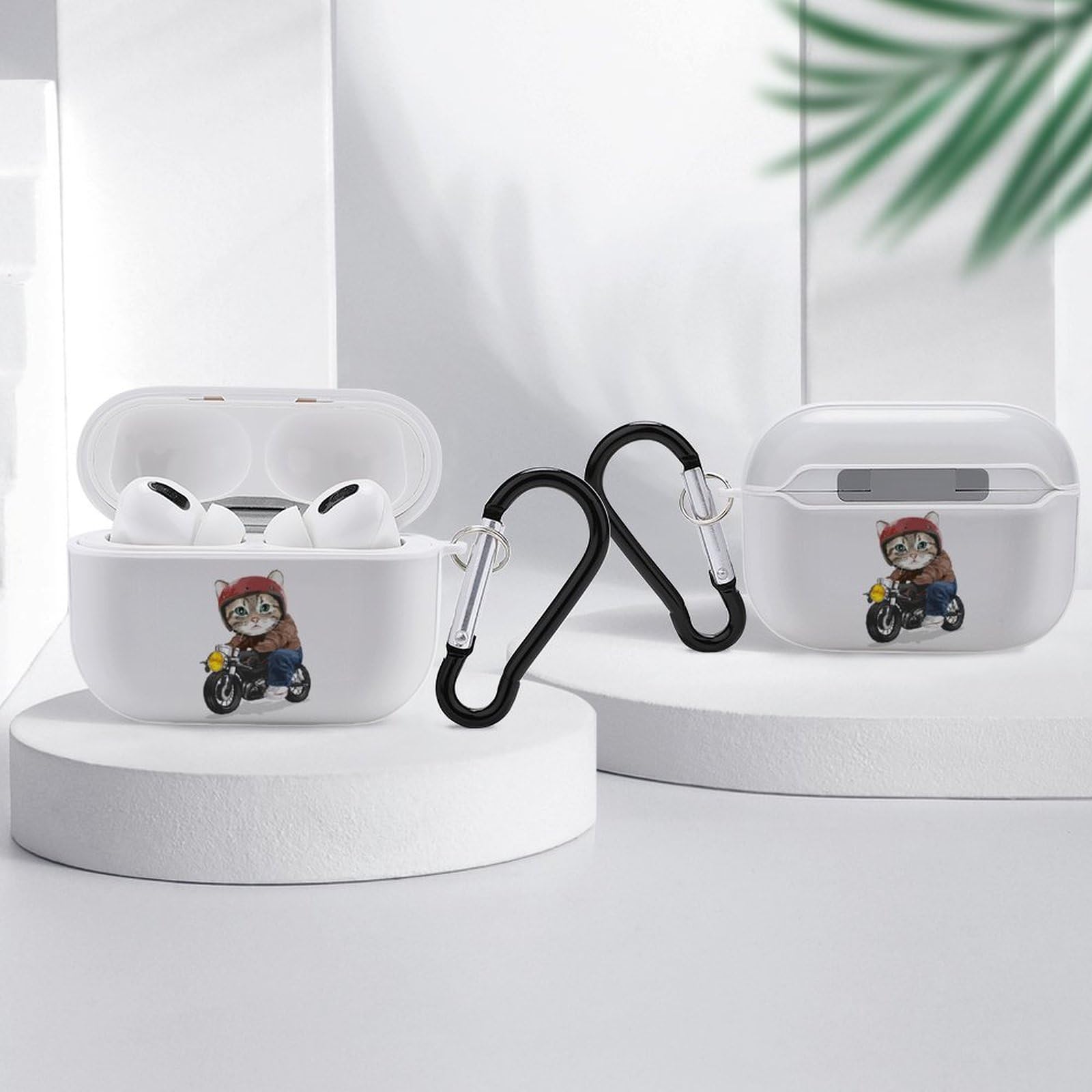 Amazon | おもしろ ねこ 猫柄 可愛い かわいい (2) AirPods Pro2