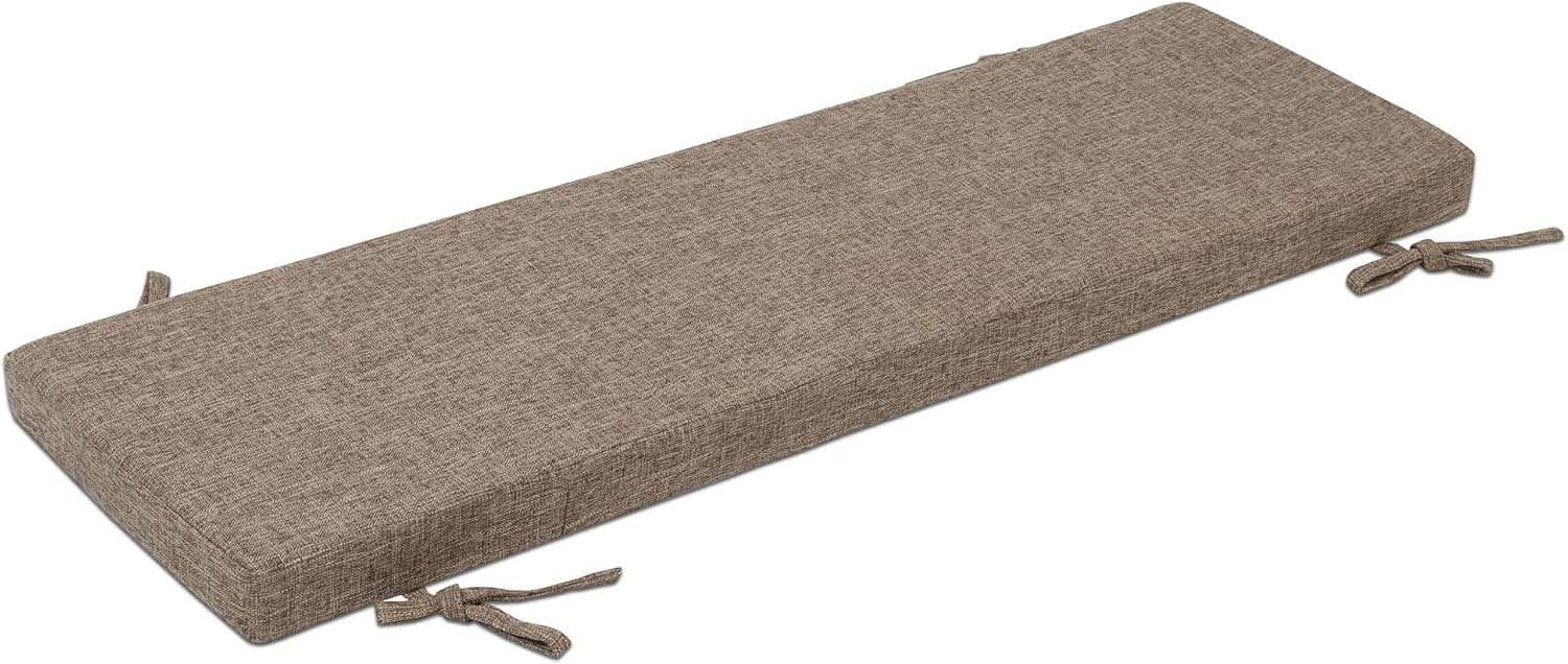 Cuscino impermeabile per panca da esterno, 170 x 40 x 3 cm, con fodera rimovibile, su misura per panche da giardino, cuscini per sedie, perfetto per uso esterno