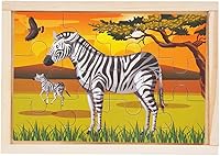 Vista 11 de Noah - Rompecabezas para niños pequeños de 3 a 5 años, 48 piezas de juguetes educativos de aprendizaje preescolar, regalo para bebés, niños y niñas