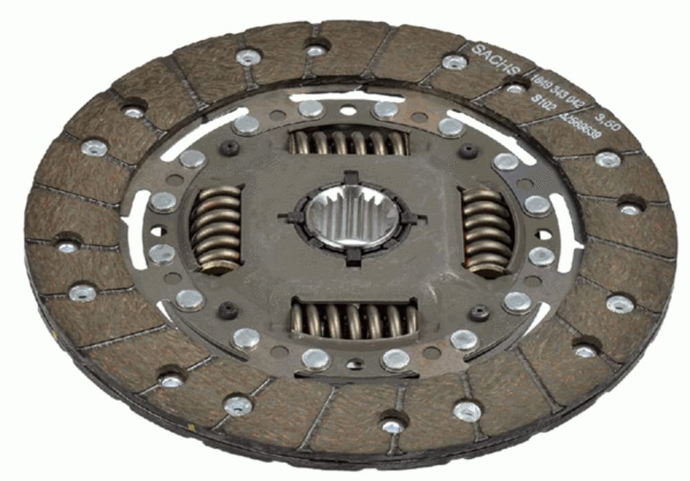 SACHS 1878 001 544 Kupplungsscheibe für Toyota Avensis Kombi (_T22_) 1997-2003 und Andere Fahrzeuge