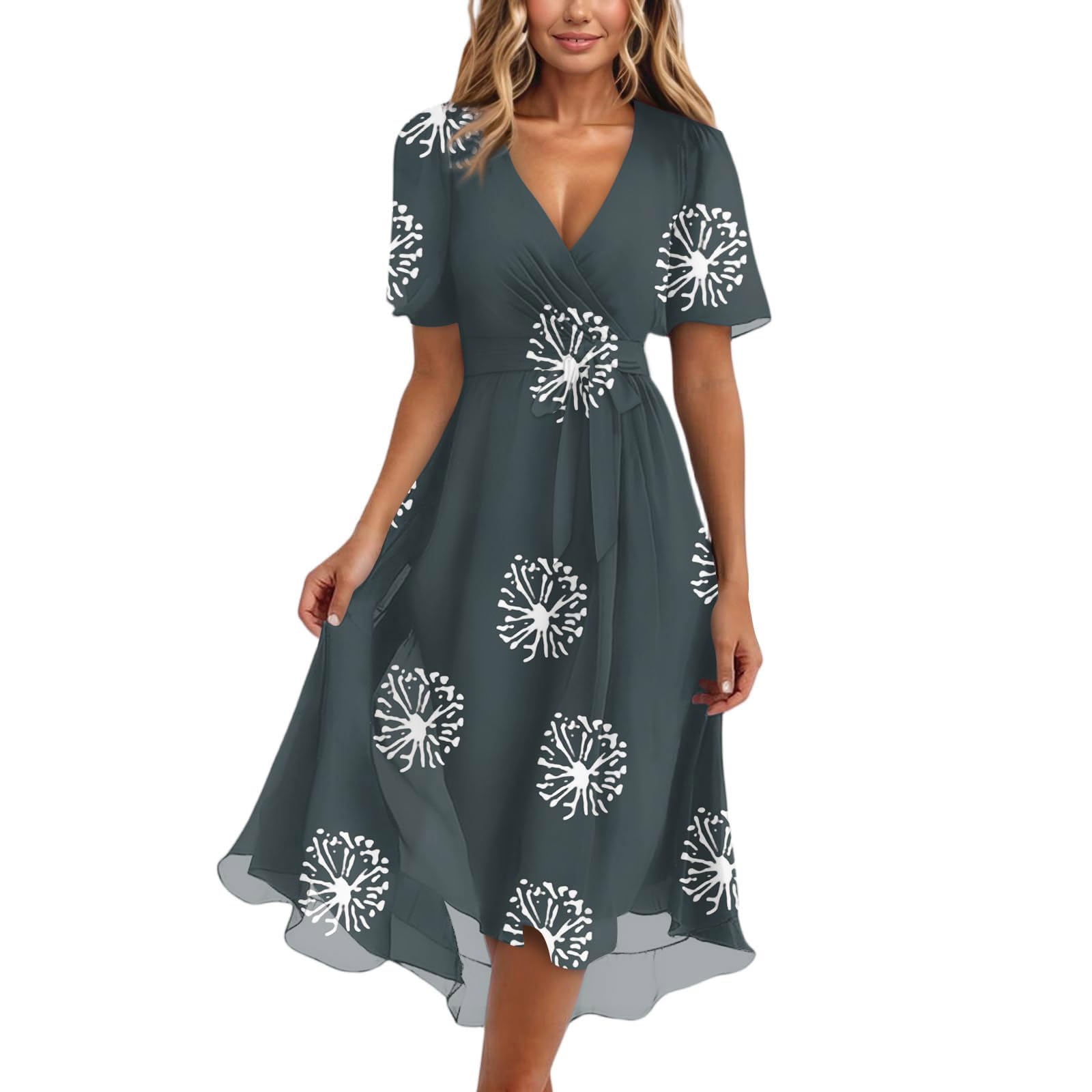 Robe d'ete decontractee chic a fleurs pour vos sorties de jour