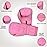 DEFY Boxing Gloves for Men & Women Training MMA Muay Thai Premium Quality Gloves for Punching Heavy Bags Sparring Kickboxing Fighting Gloves (Pink, 10oz)