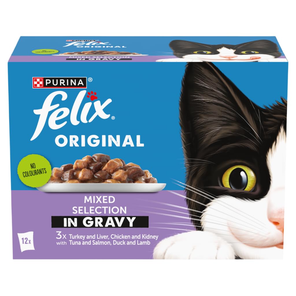 Original Mixed Selection in Gravy Wet Cat Food 12x85g