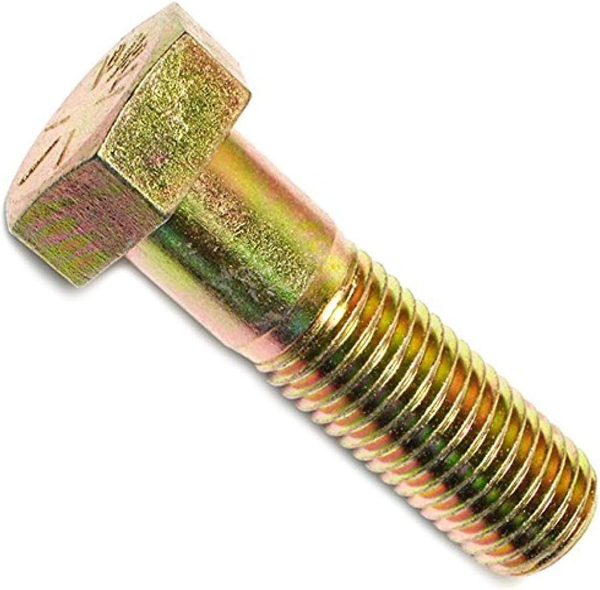 Hard-to-Find Fastener 014973255848 Grade 8 Coarse Hex Cap Screws, 1-8 x 4, Piece-5