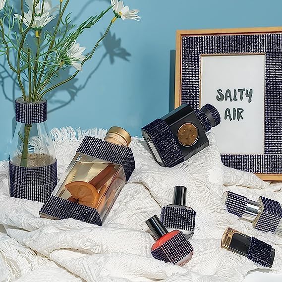 Miniatura 5 de Cinta de diamantes de imitación de 3.3 ft de largo, cadena de borla de diamantes de imitación, zapatos de vestir de boda con flecos para costura,