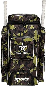 Star House Sports Best Cricket Kit Bag Dashing Look for Youth Cricketer Size XL (Yellow)