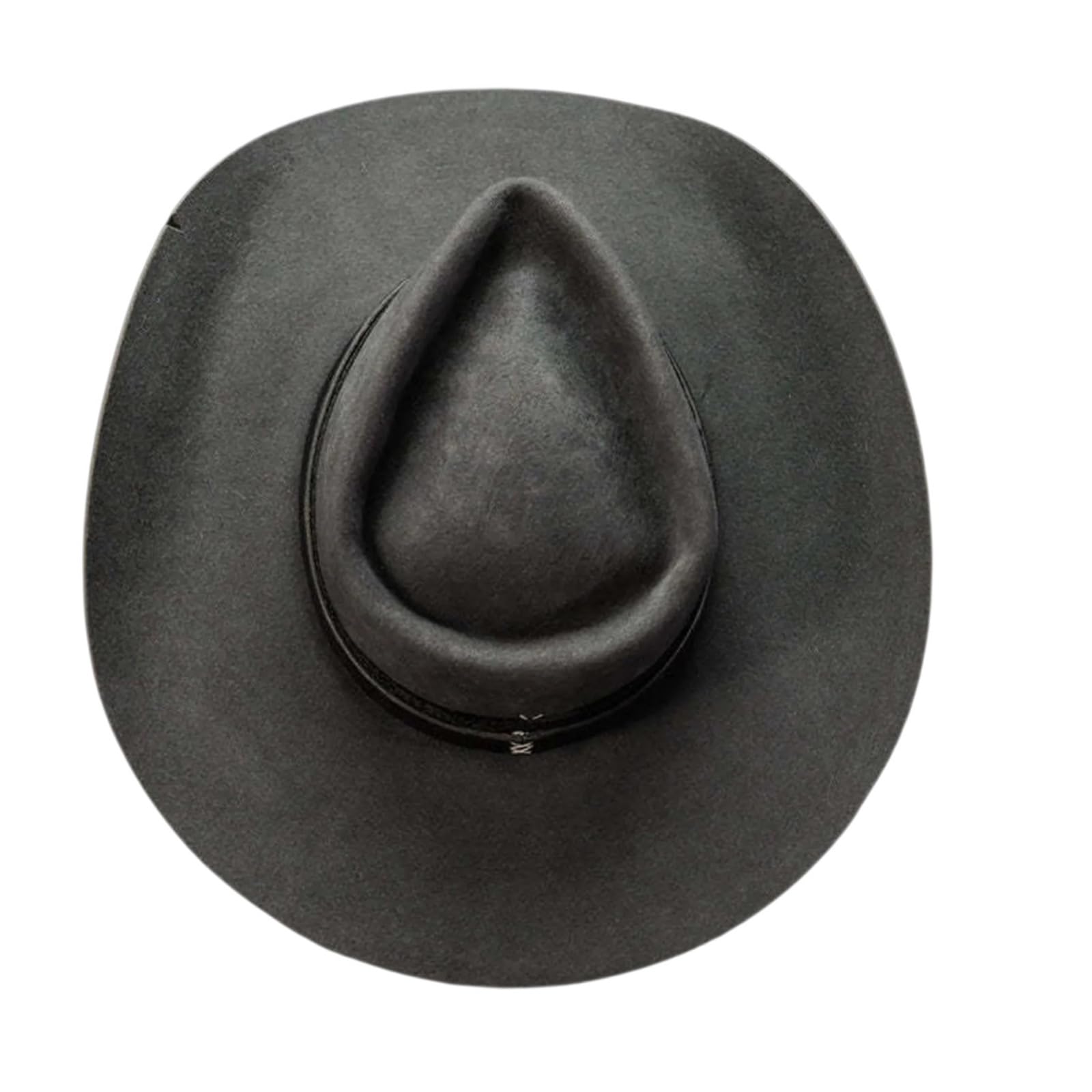 Sombrero Fedora con cinturón de poliuretano, sombrero de panamá, gorro de mago, sombrero de fieltro de lana, disfraz de juego de rol, sombrero de vestir para adultos