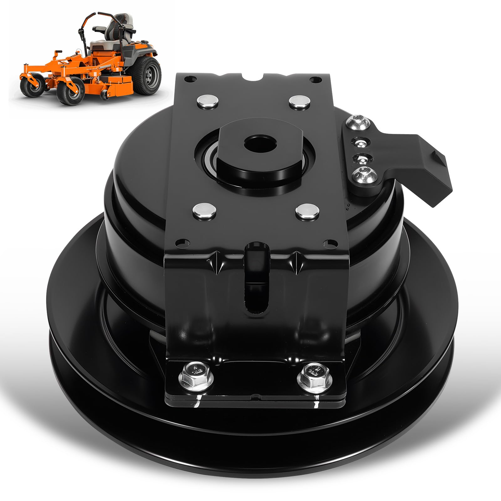 leaptrend 59118500 - Embrague eléctrico PTO compatible con Ogura, Ariens Apex, Gravely ZT HD Pro-Turn Z 44 48 52 60 sustituye a 53797600 05118900 cortacésped de giro cero