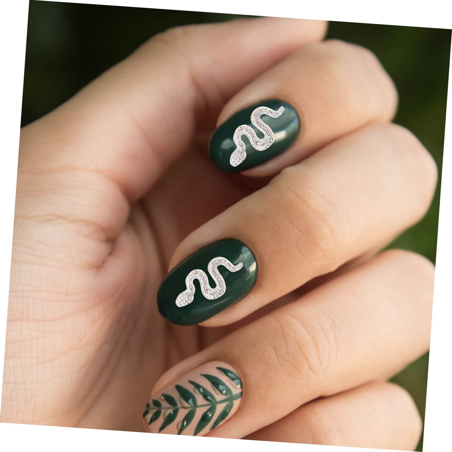 VALICLUD 5 Set Ciondoli Per Unghie Per Decorazioni Nail Art Ciondoli Unici Per Creazioni Unghie Diy E Condivisione Famiglia 40 Pezzi*5