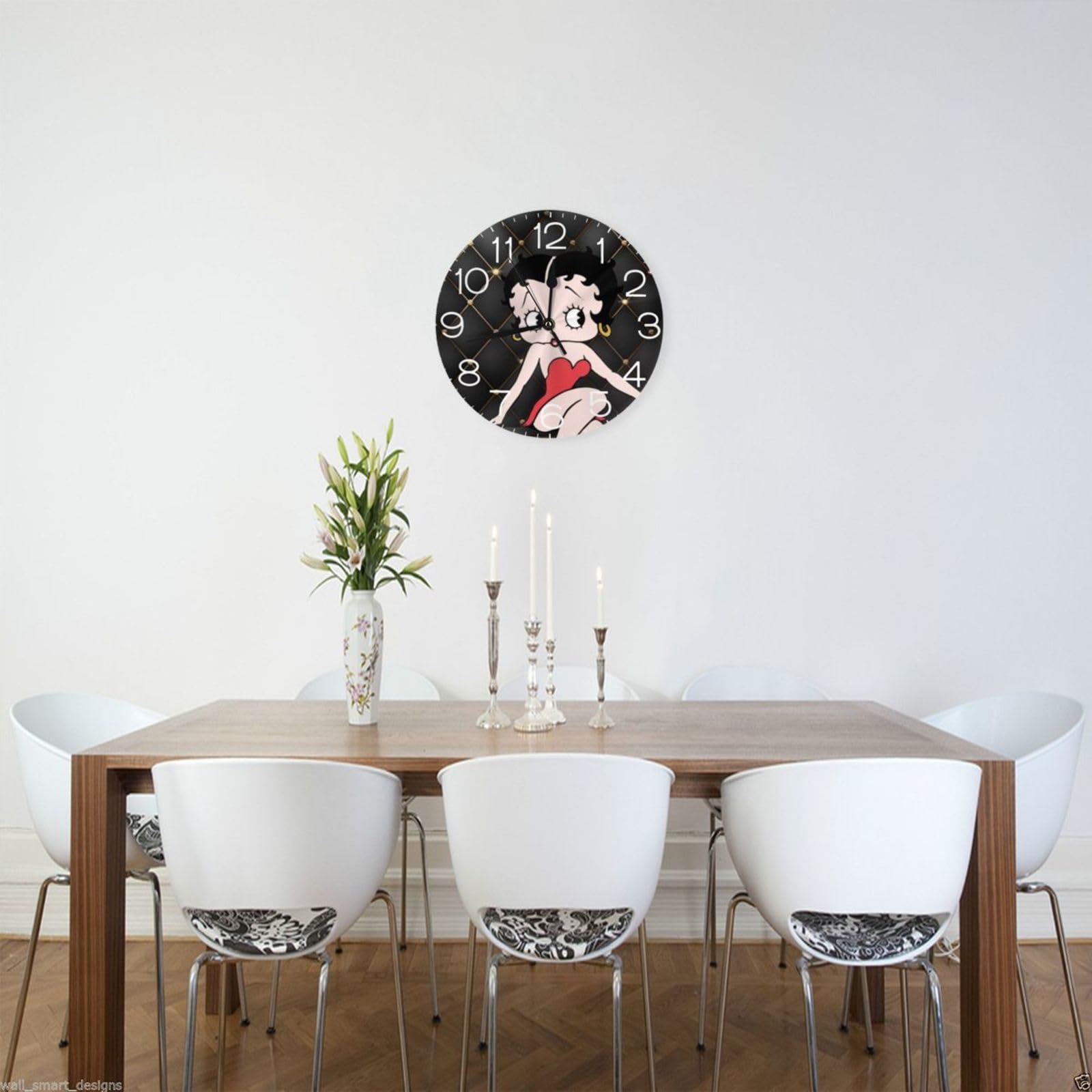 Amazon.co.jp: ベティちゃん ベティ ブープ(9) 掛け時計 おしゃれ 北欧