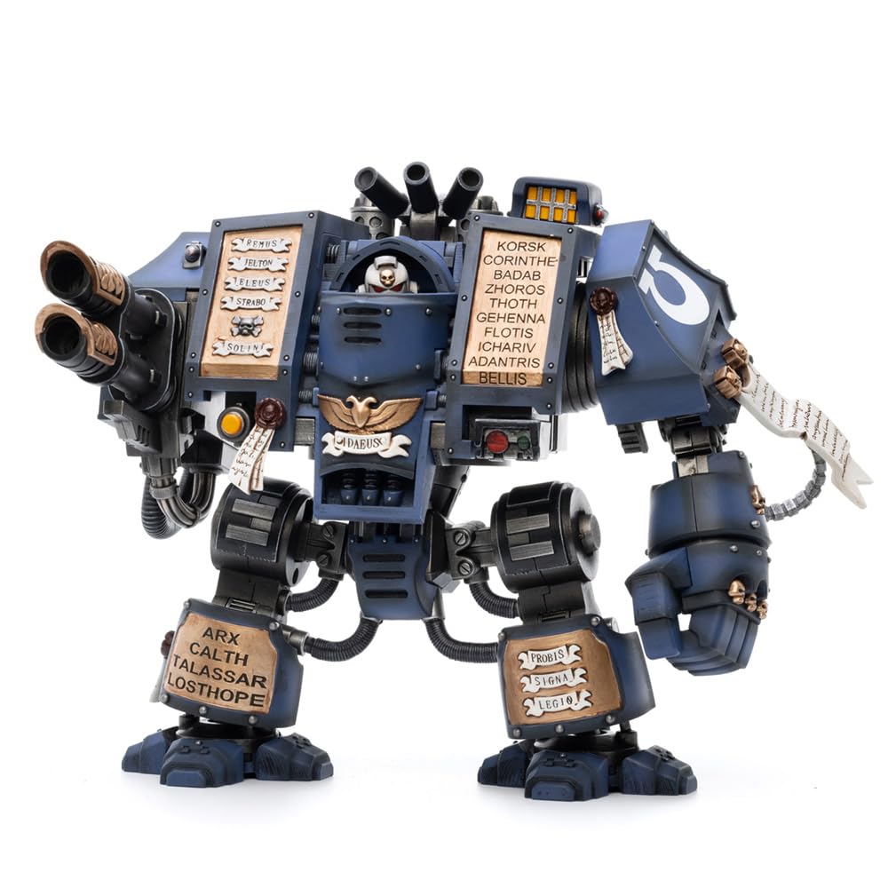 JOYTOY Warhammer 40k Space Marines, JT2467 Space Marines Ultramarines Venerable Dreadnought 1/18 Action figure Collect Model Kits โ image 1