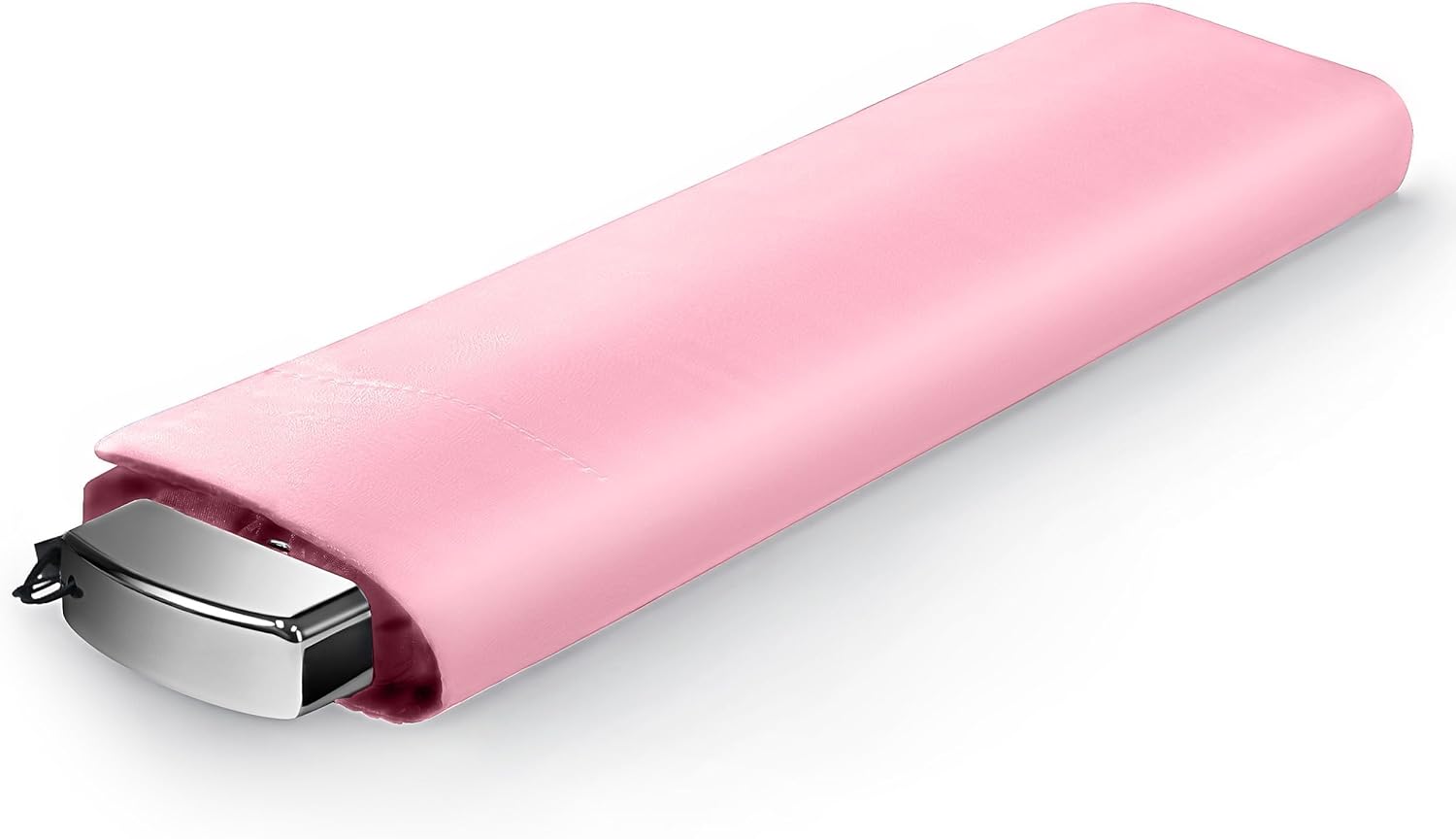 Lejorain Travel Mini Umbrella for Purse - Black Compact Durable Cool Teflon Light Weight Flat Backpacking Umbrella Portable Paraguas