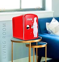 Vista 2 de Coca-Cola - Enfriadorcalentador portátil de 4 litros, refrigerador de viaje personal compacto para aperitivos, almuerzo, bebidas, cosméticos