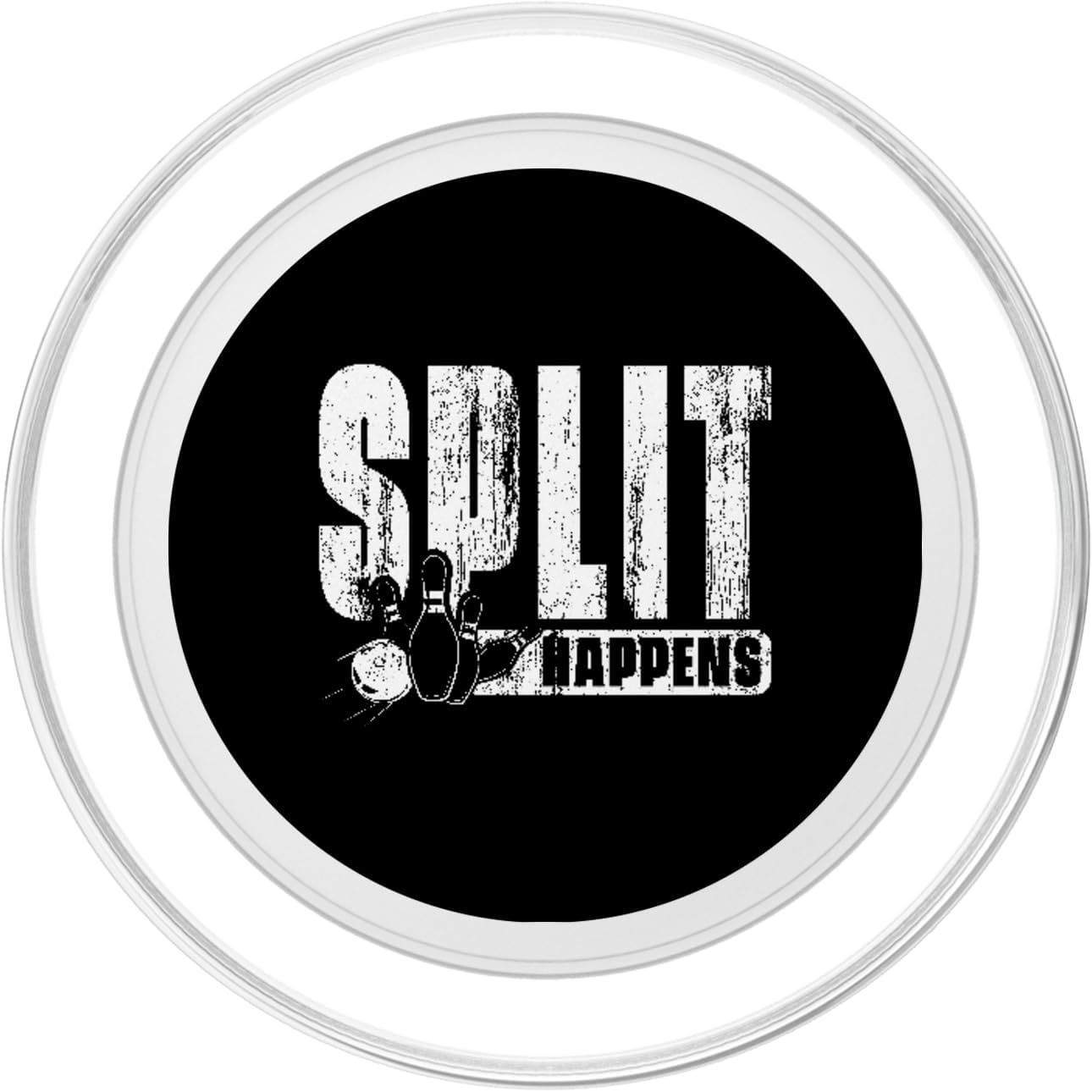 Funny Bowling Team - Bowler Bowling Split Happens PopSockets MagSafe PopGrip for iPhone