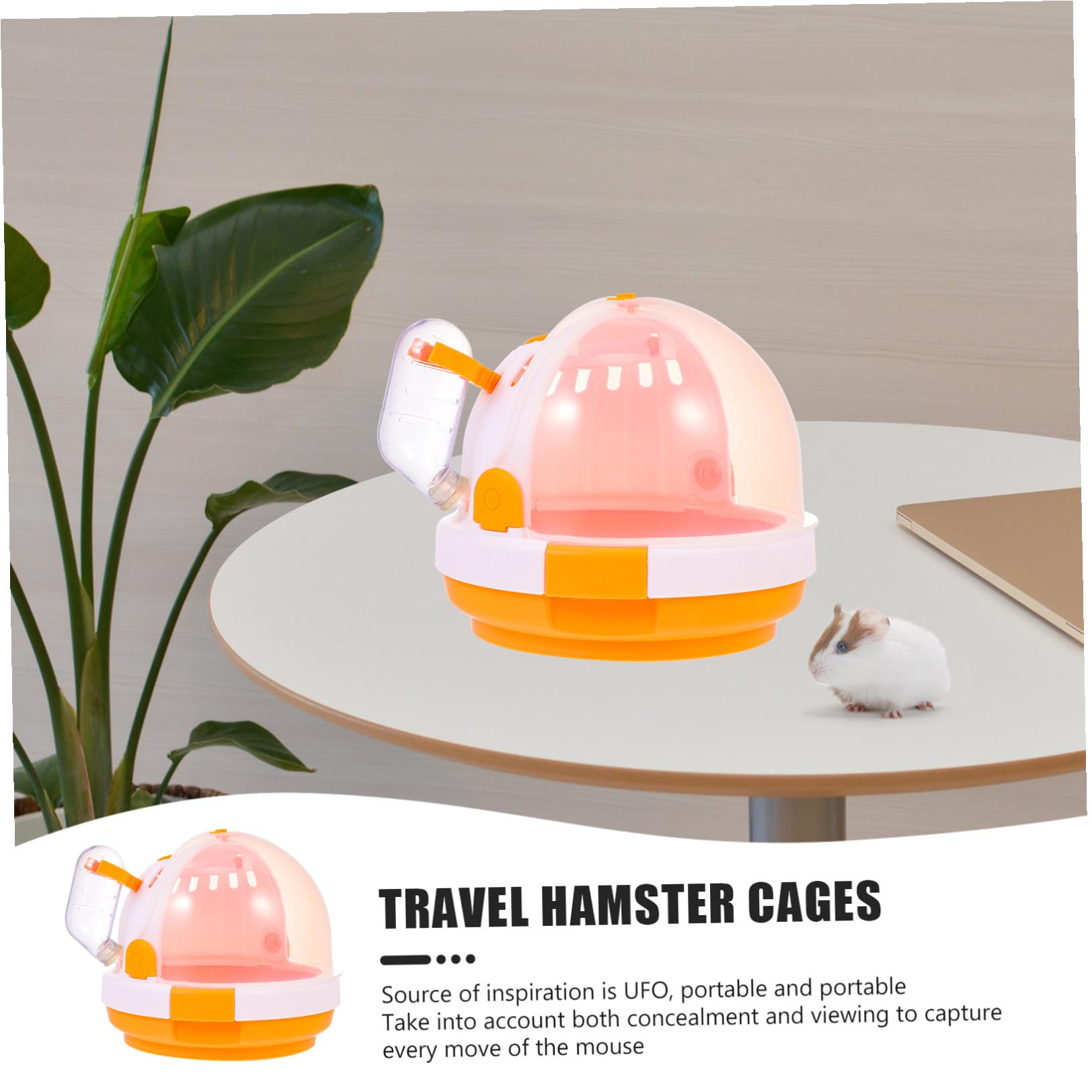 Reisehamsterkäfig Aus Bequemen Materialien Für Kleine Haustiere Mit Belüftungsöffnungen Für Optimalen Luftstrom Und Beim Transport Hamster-reisekäfig Leicht Und Tragbar Für Outdoor