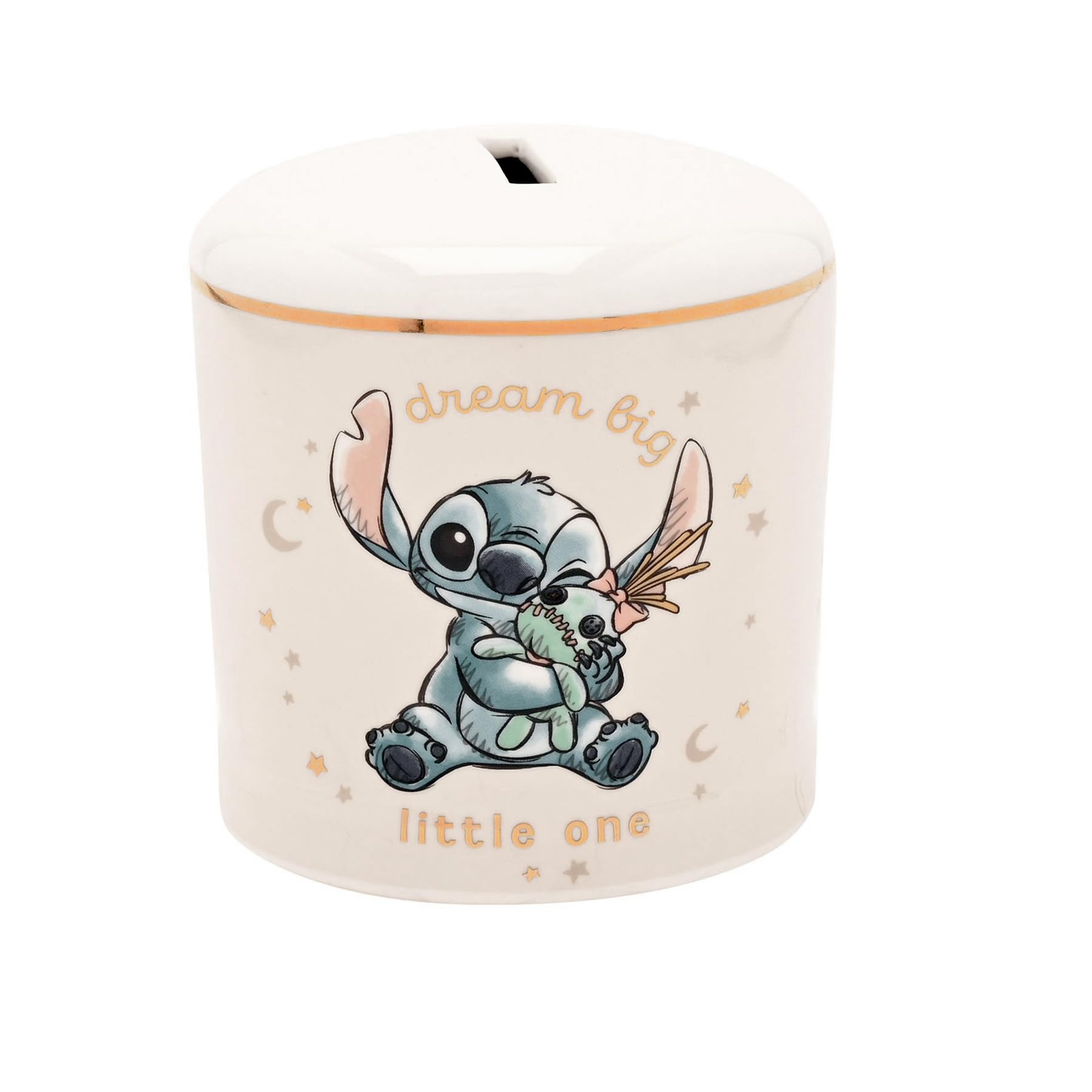 Disney Stitch Money Bank Magical Beginnings Ceramic Money Box Bank