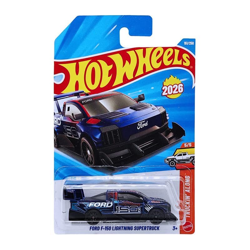 Ford F-150 Lightning Supertruck Truckin Along Ages 3 and Up 151/250 (Blue)