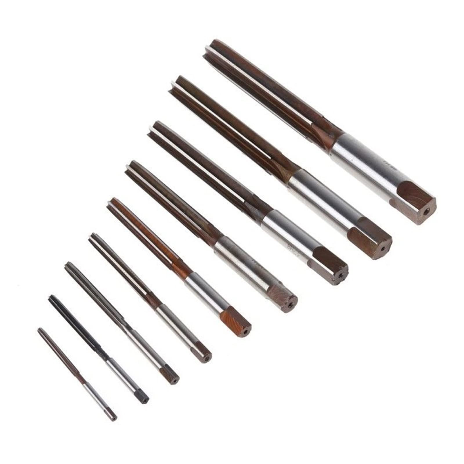 QUNINE 1 escariador Manual de 1/8 a 1 Pulgada, Herramientas de ingeniería Rectas de precisión H8 (tamaño: 1-2 Pulgadas) (3)