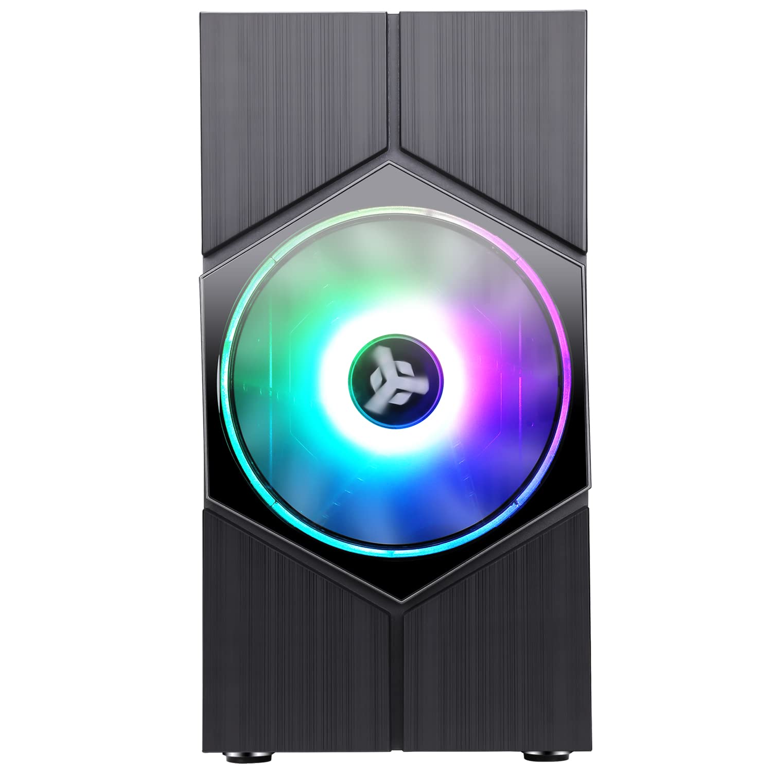 Itek Case VORTEX Gaming Mini Tower, mATX, 20 cm e 12 cm ARGB Fan, 2xUSB3, Pannello Laterale in Vetro Temperato