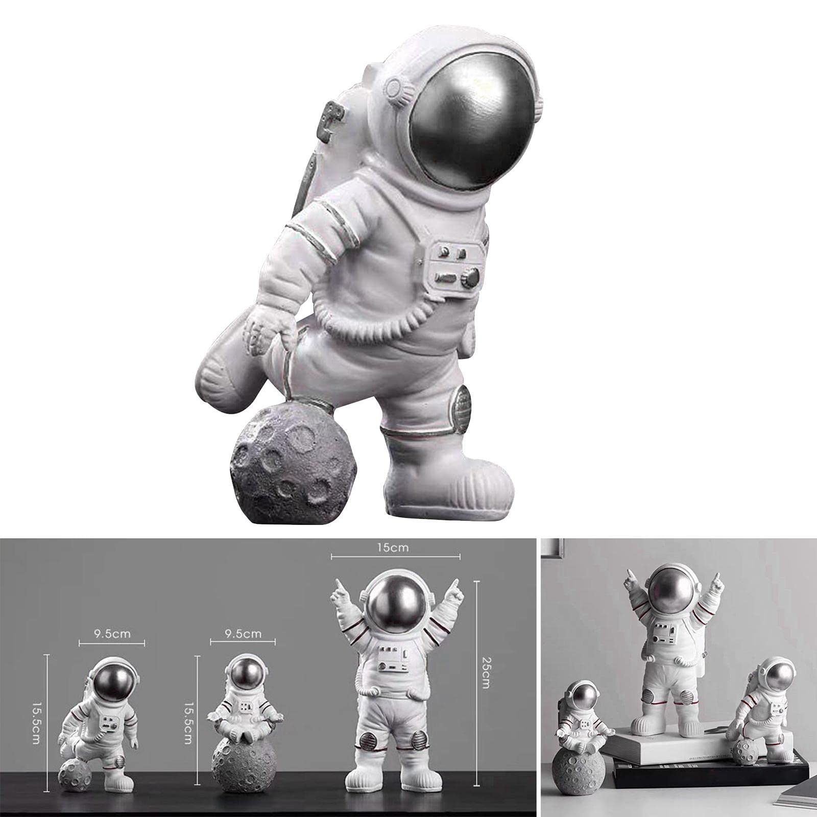 Amazon.co.jp: Wmqbjta 樹脂宇宙飛行士宇宙飛行士像飾りホームオフィス