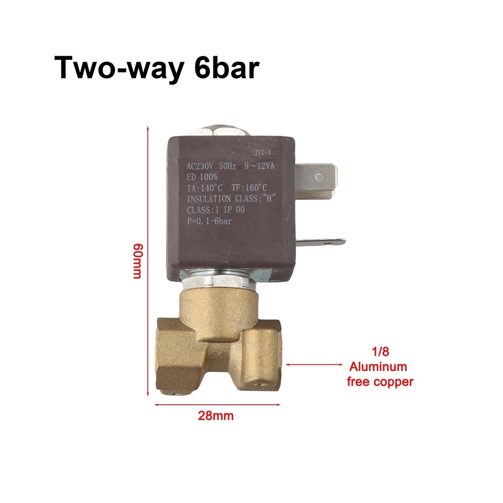 Valvola Solenoide Due/Tre Vie 230V 50Hz for Macchina Da Caffè