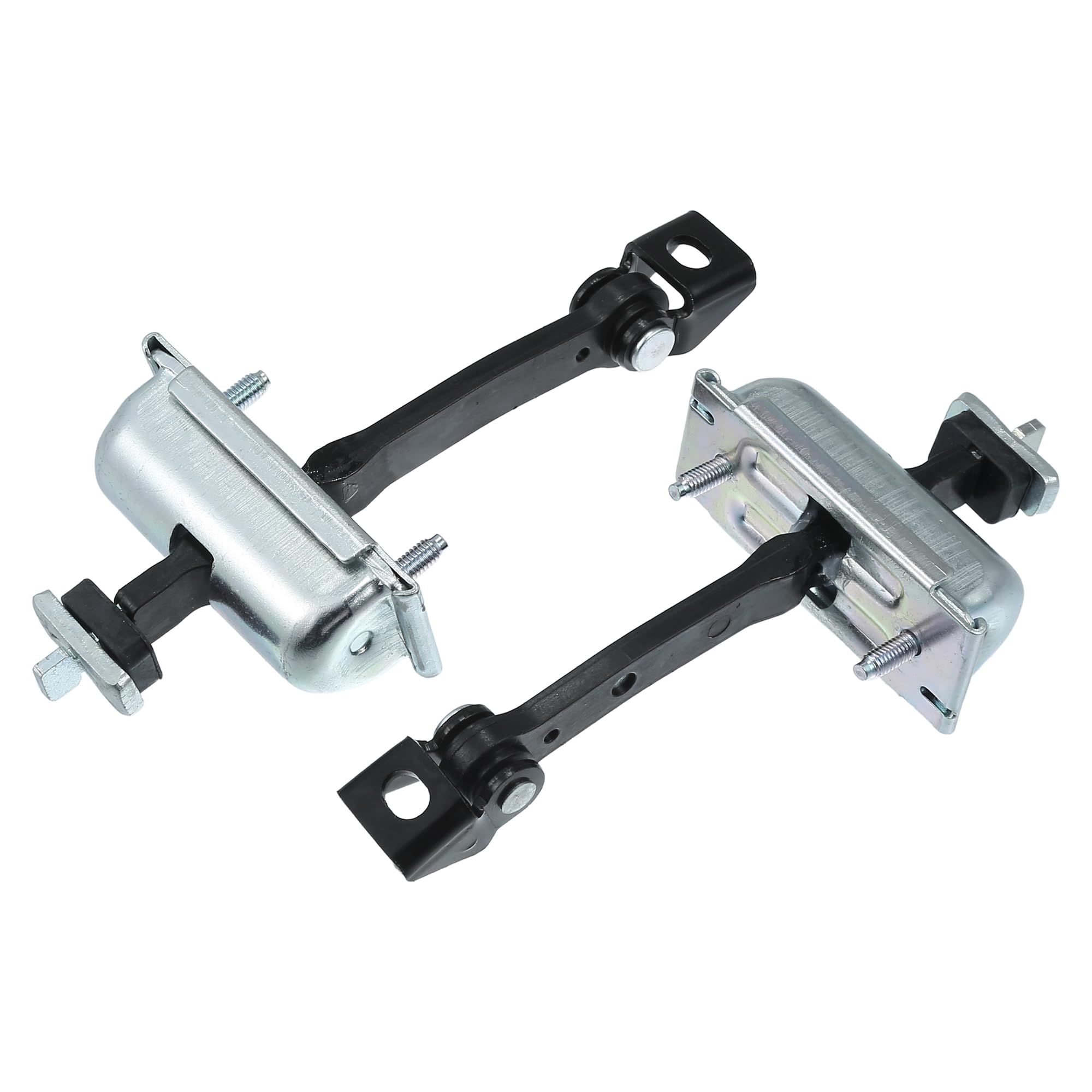 Motoforti Door Check Strap Assembly, Door Check Strap Stopper Stay Limiter Bracket, for Ford Transit MK8 2014-2021, Metal, No.BK31V23500AD, Silver