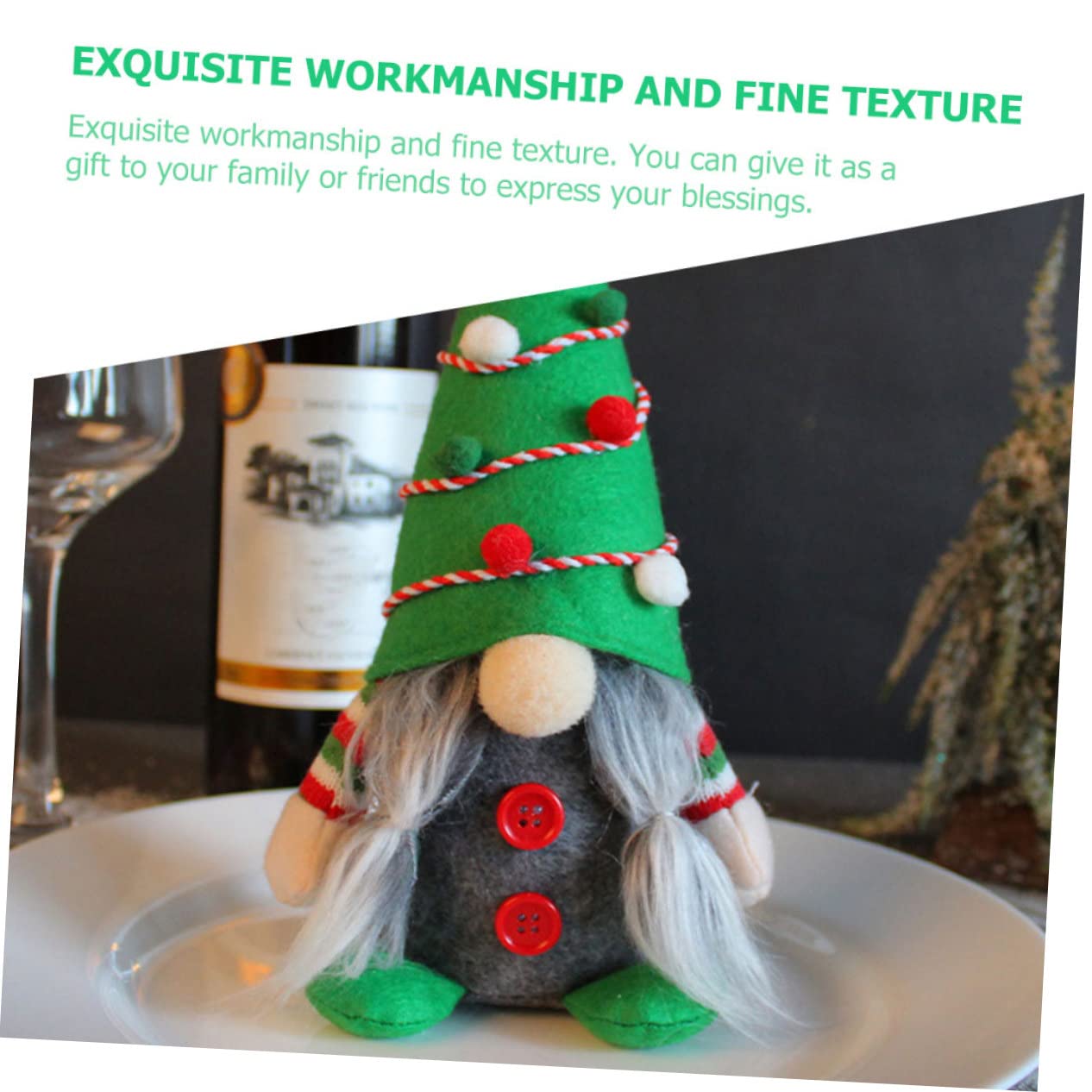 Abaodam 4 Piezas Papa Noel Sin Rostro Santa Tomte Muñeca De Papá Noel Decoración De Gnomos De Navidad Peluche De Tomte Nisse De Vacaciones Sofá Delicado El Plastico Mayor