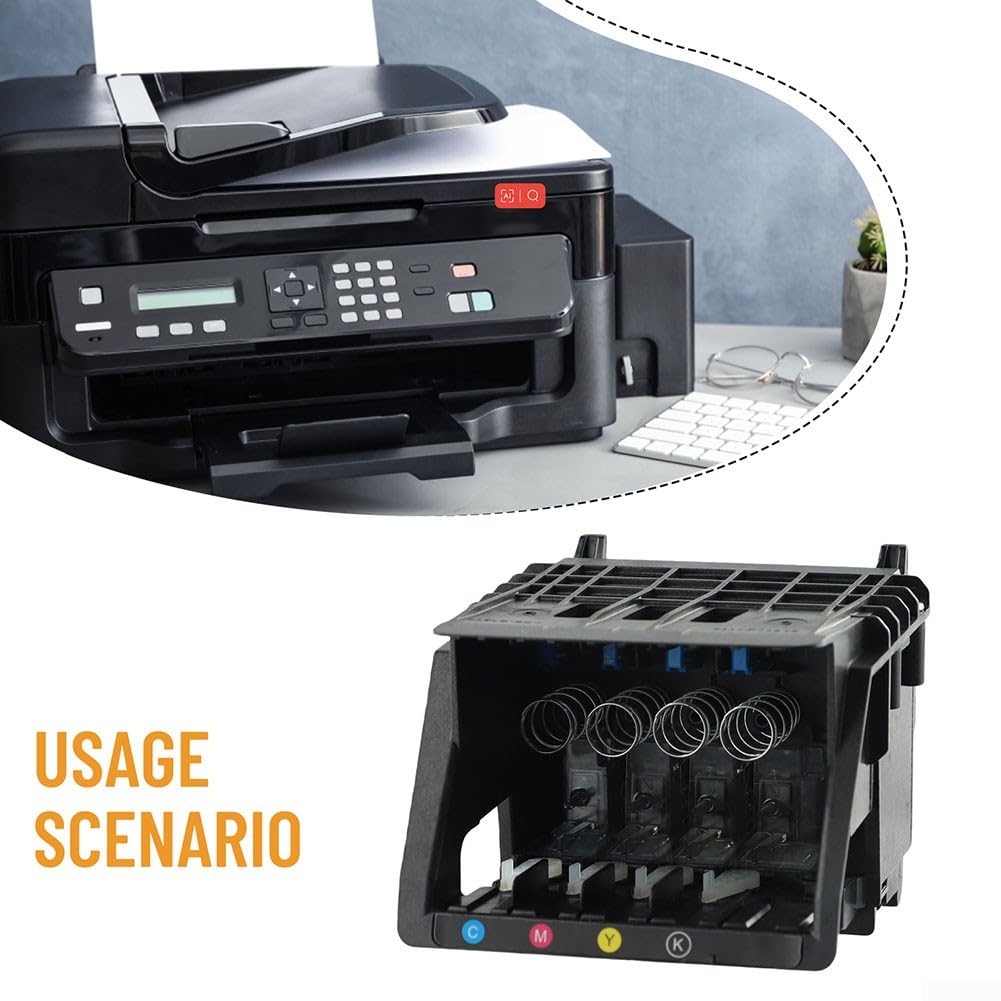 Tête d'imprimante pour HP Officejet Pro 8216 7740 7720 8720 8730 8740 8710 8210, pièces de rechange 104 x 90 mm, installation facile
