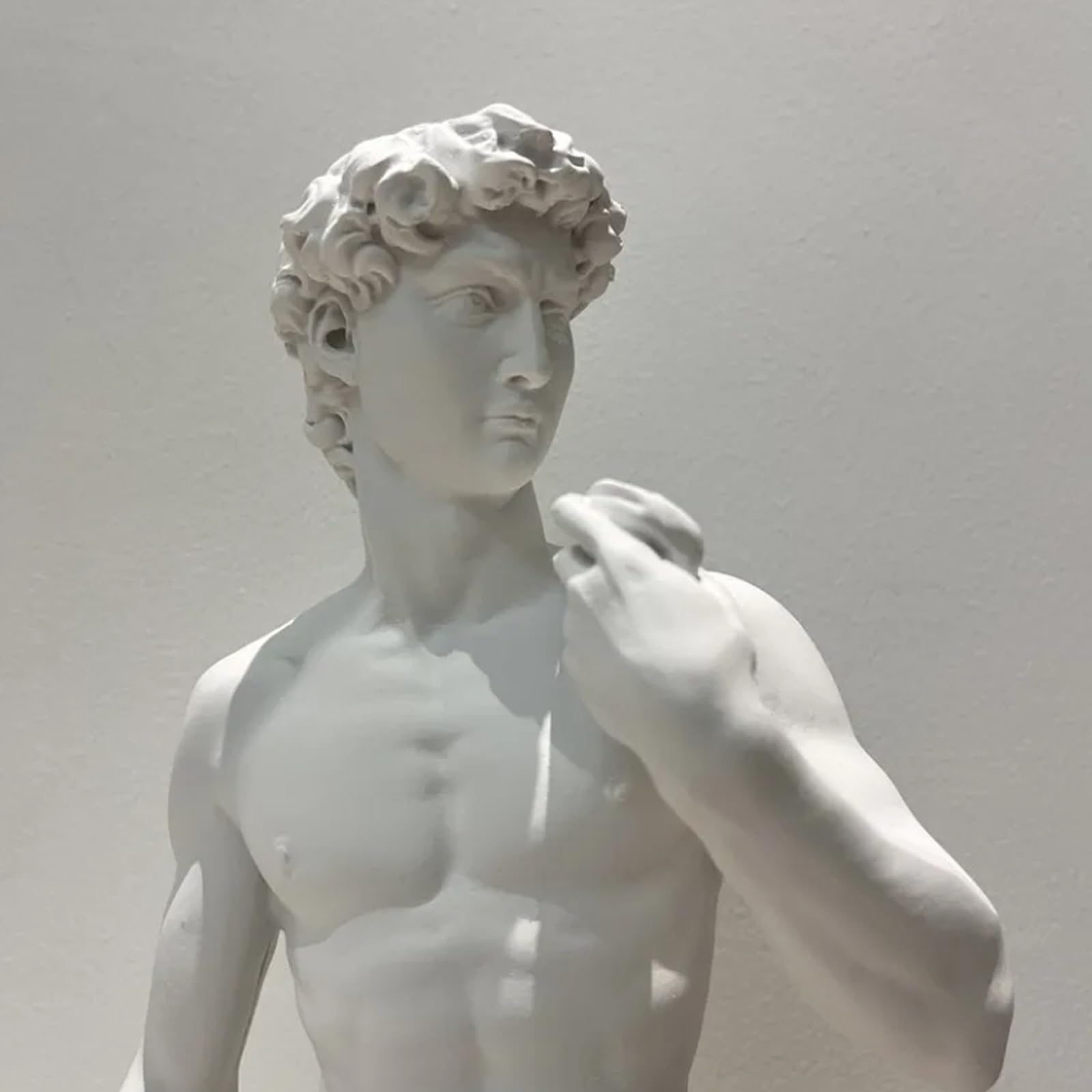 Amazon.co.jp: Mqnnfc 樹脂ダビデ彫刻、ヨーロピアンヴィンテージ卓上