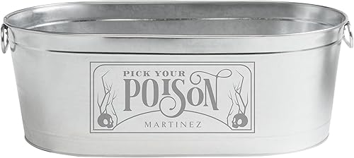 Miniatura 40 de Let's Make Memories Tina personalizada para bebidas – Cuenco de dulces con soporte para dulce o truco – Decoración de fiesta de Halloween – Trick or