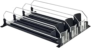 Amazon.co.jp: Refrigerator Drink Organizer Stackable Can Dispenser ...
