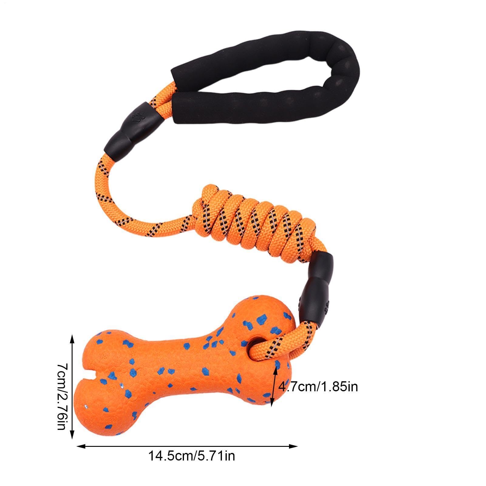 Giocattolo in corda per cani per masticatori aggressivi, forniture interattive per animali domestici per recuperare e alleviare la noia, perfetto per giochi all'aperto e allenamento per razze piccole