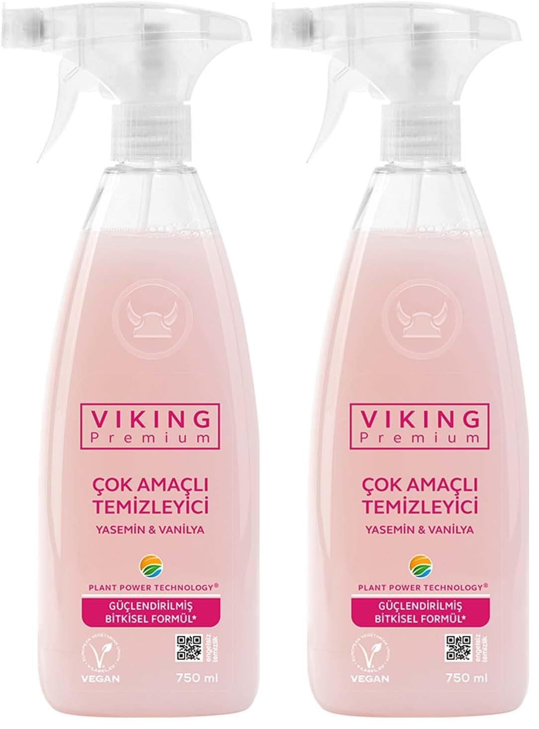 Viking Yasemin & Vanilya Çok Amaçlı Yüzey Temizleyici 750 ml (1) (2 paketi)