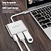 IBROCC USB C to HDMI Adapter 4K/Usb3.0/Type C Convertor for Chromebook Pixel/Dell/USB-C Devices to HDTV/Projector, Samsung S8/S8P
