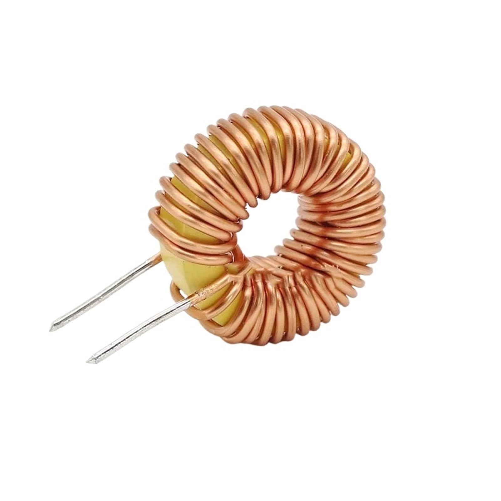 10 Piezas de inductancia de Anillo magnético 100UH 10A Bobina de Anillo magnético Bobina de estrangulación 8026 Bobina de inductancia toroidal Inductancia de Modo diferencial