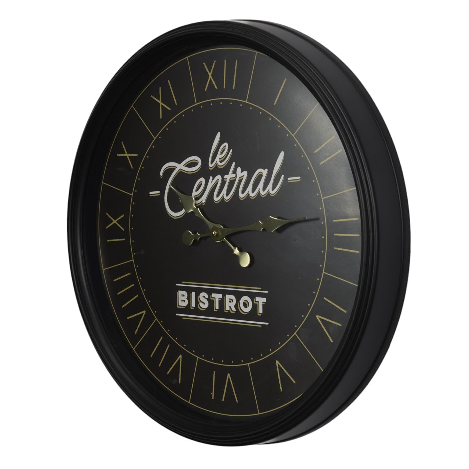 Horloge murale bistrot lisible pour ne plus jamais être en retard