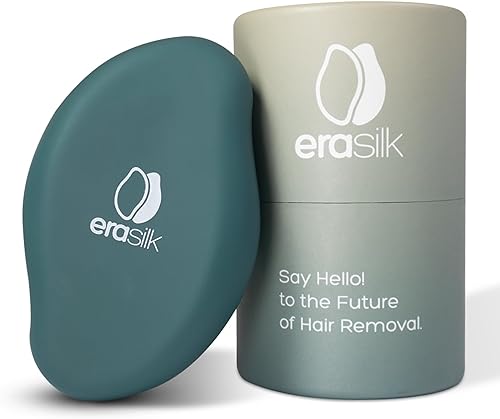 Erasilk Dispositivo de depilación, removedor de pelo sin dolor para mujeres y hombres