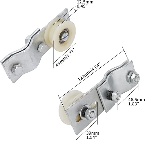Miniatura 2 de Tensor de cadena de polea con una polea extra para bicicleta motorizada con motor de 2 tiempos de 49 cc a 80 cc