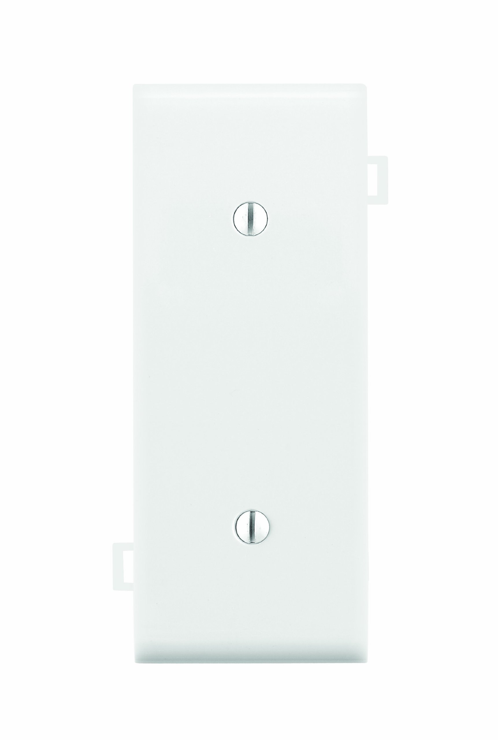 Leviton 1-Gang Blank Wallplate, Sectional, Thermoplastic Nylon, PSC14-W, White