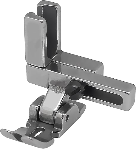 Miniatura 6 de 2PCS Universal Pie #T3 Tres en Uno Multifuncional Unilateral Cremallera Pies Coser Coche Plano Ajustable Izquierdo y Derecho de un solo lado Presser