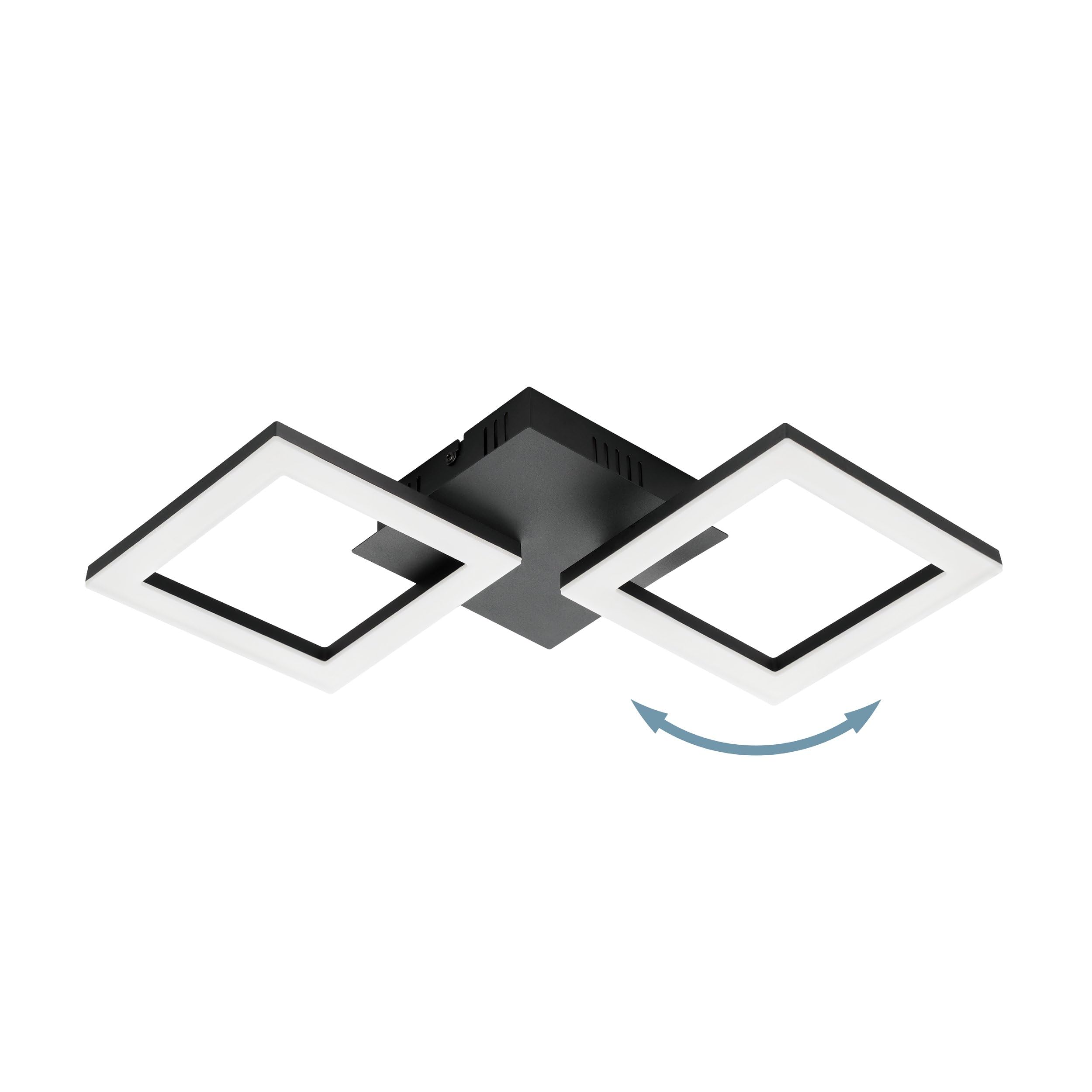 EGLO Connect.z Smart-Home LED Deckenleuchte Fraioli-Z, ZigBee, App Und Sprachsteuerung Alexa