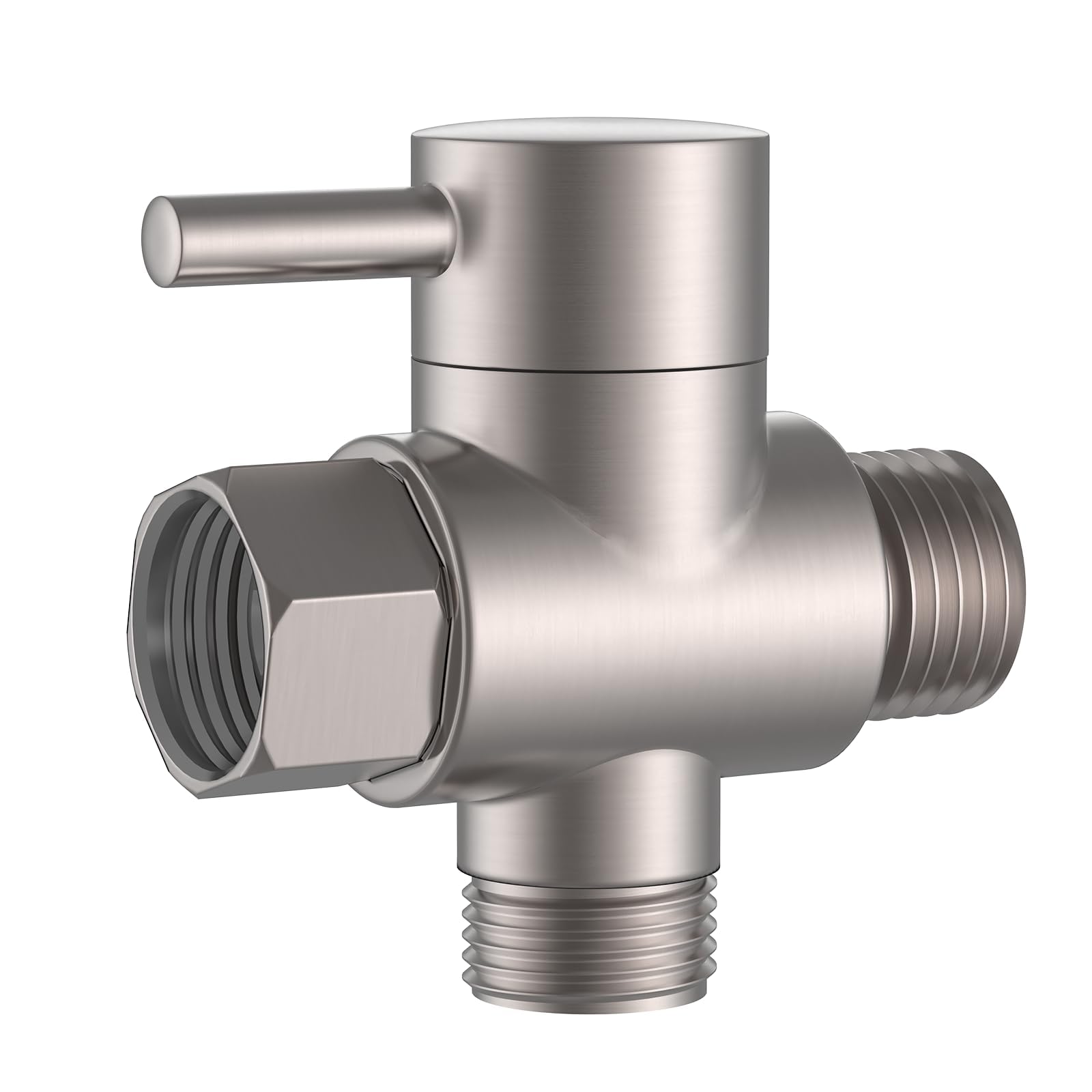 Shower Arm Diverter Valve G1/2 (Brushed Nickel)