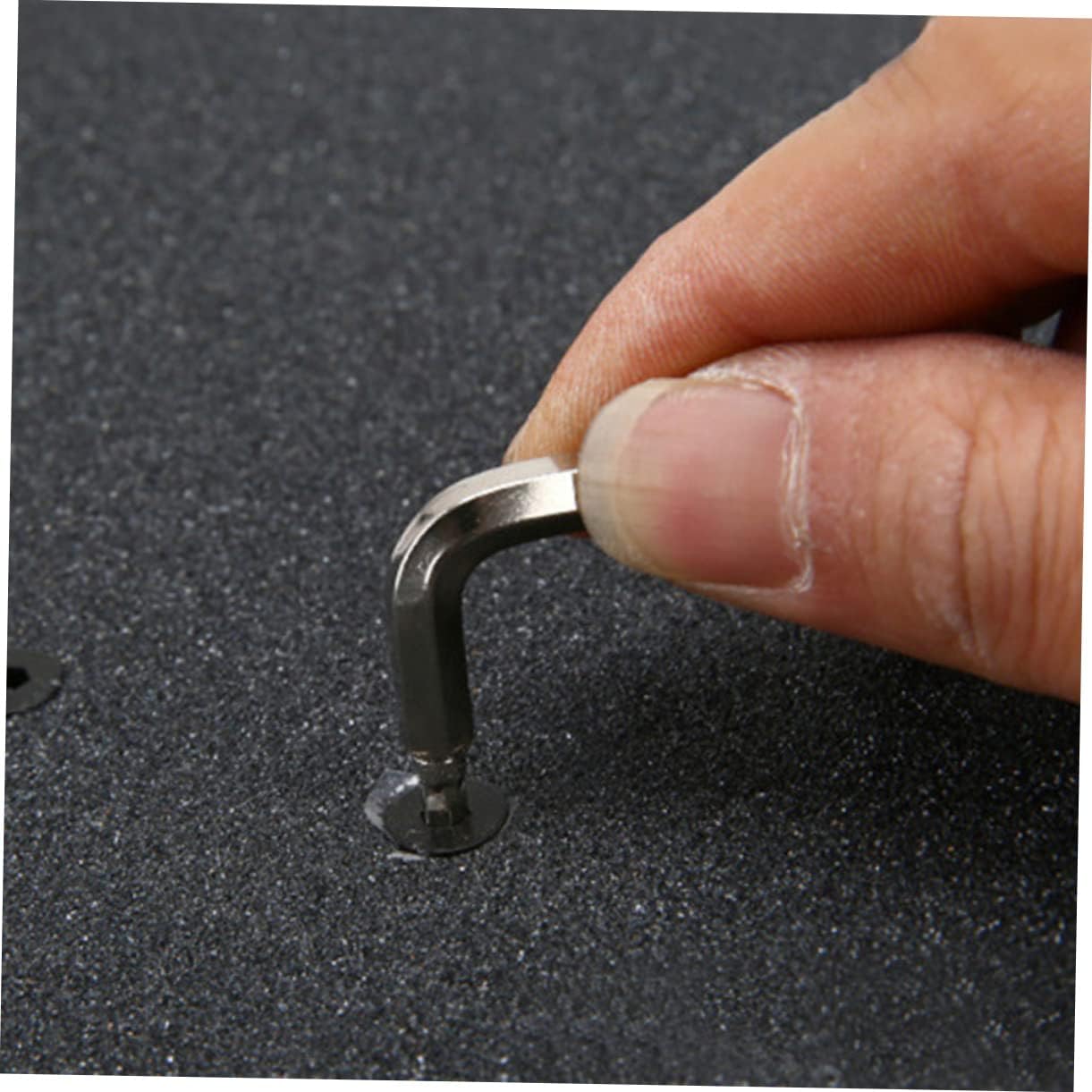Luxshiny One Multifunctional Skateboard T Tool Set Portable Black Skate Tool for Skateboards Mini Skateboards Cruisers Heavy Duty Design