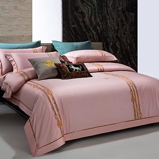 FEER Jacquard Bedding Four-piece Sheet Set Yarn-dyed Long Staple Cotton Bedding Kit Bridal Bedding
