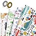 Produktbild Geschenkpapier 4 Bögen Niedlicher Tierentwurf Geschenkpapier Geschenkverpackung Papier Für Geburtstag, Urlaub, Party, Babyparty Format 50 x 70 cm