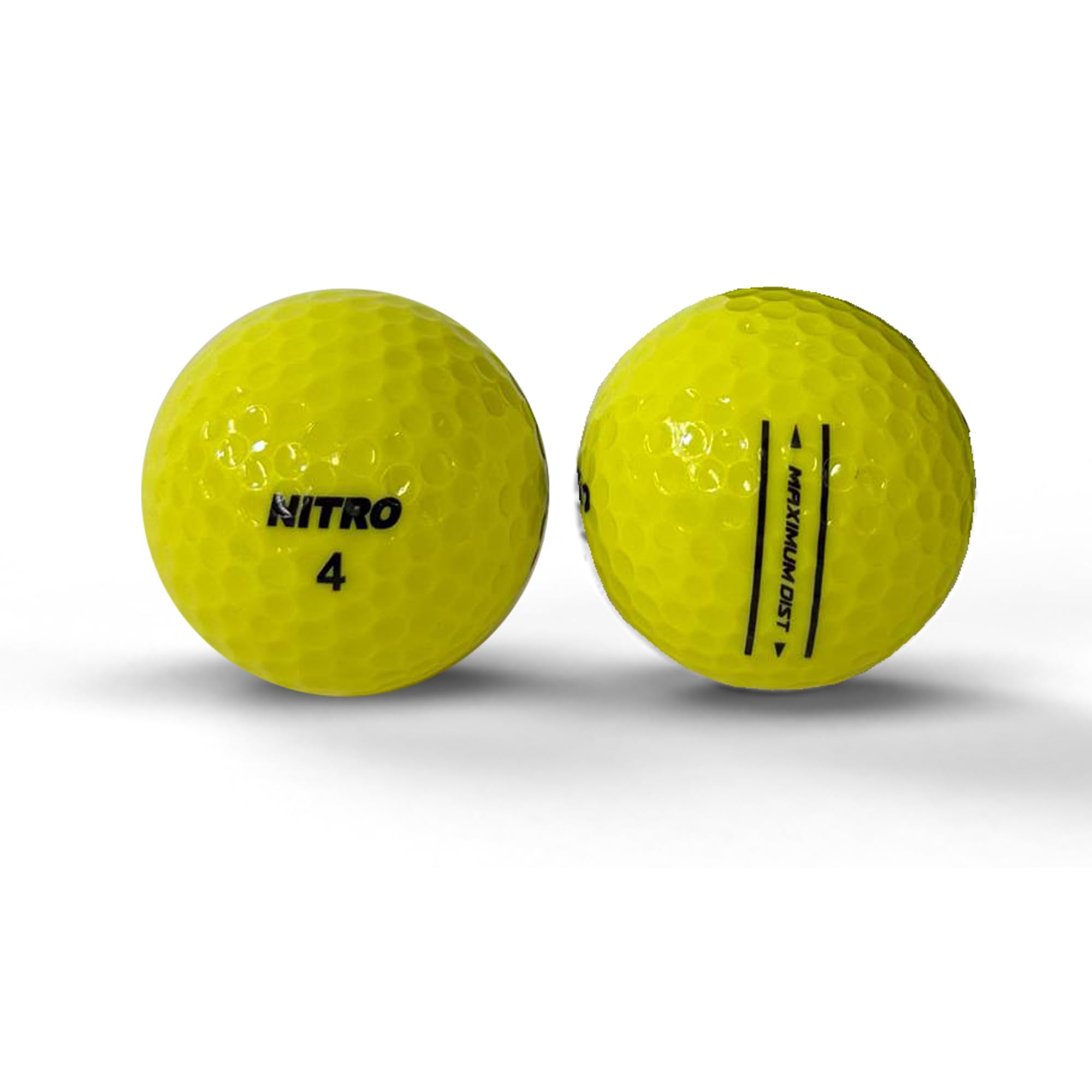 Amazon.co.jp: 長距離ゴルフボール (12個パック) 全レベル - Nitro
