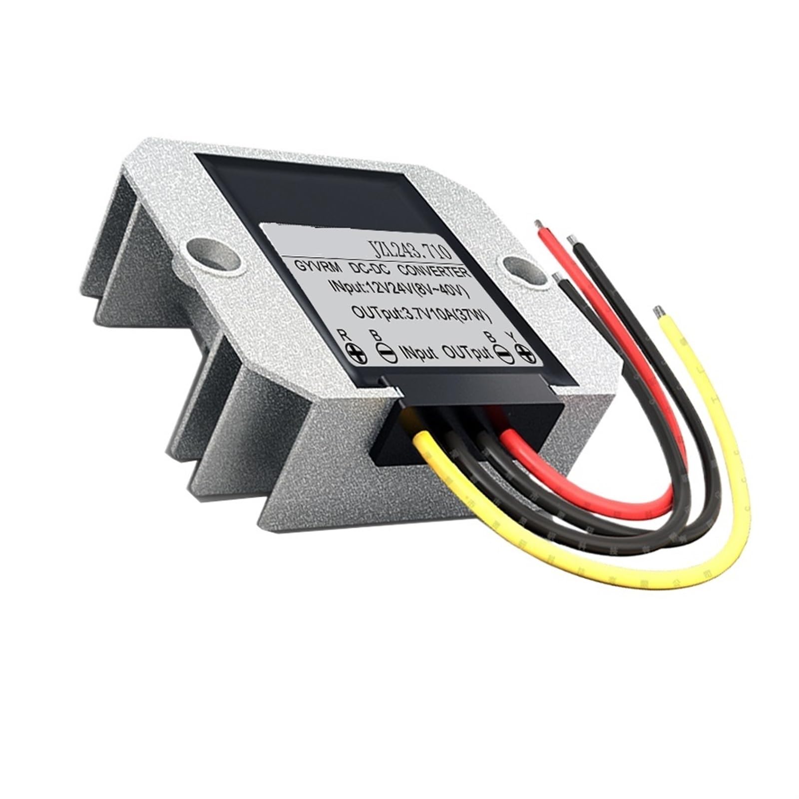 Régulateur de tension étanche 36V 48V vers 3.7V avec transformation 10A